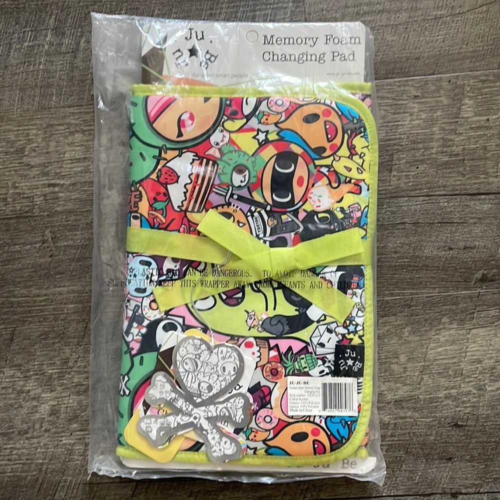 Tokidoki Jujube changing pad NEW with tags